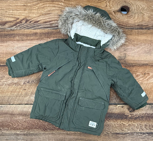 H&M 3T Sherpa Lined Jacket