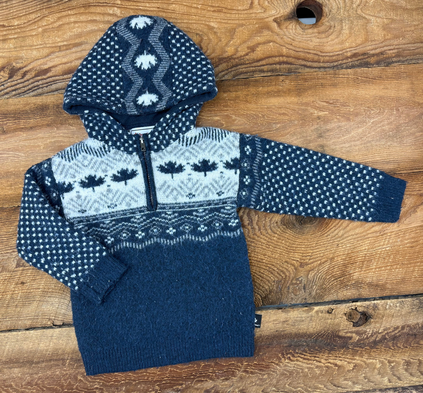 Canadiana 3T Wool Blend Sweater