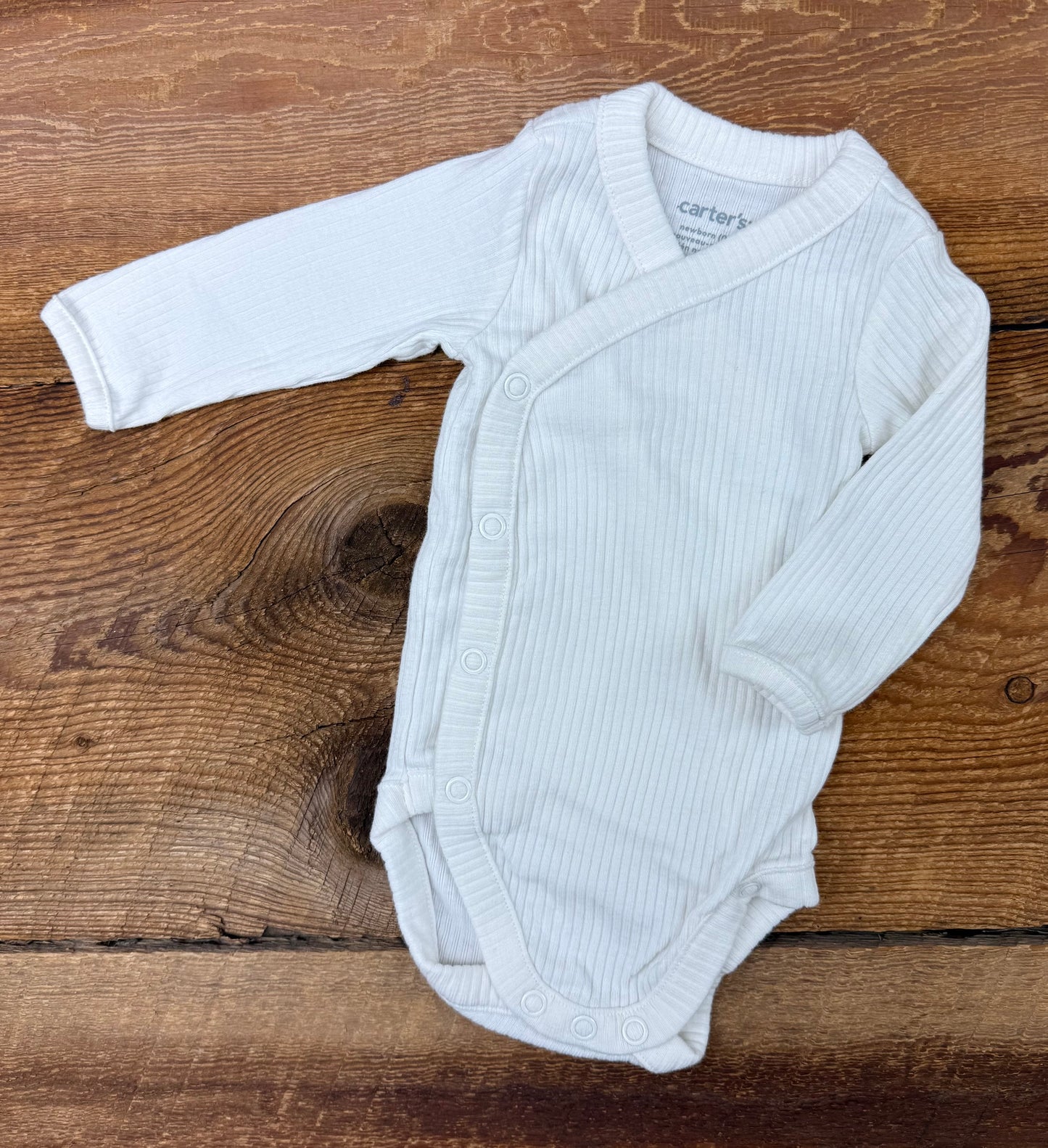 Carter's NB Ribbed Onesie
