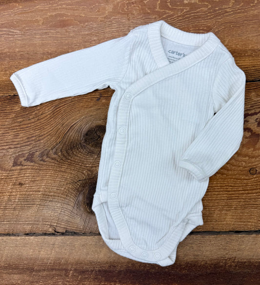 Carter's NB Ribbed Onesie