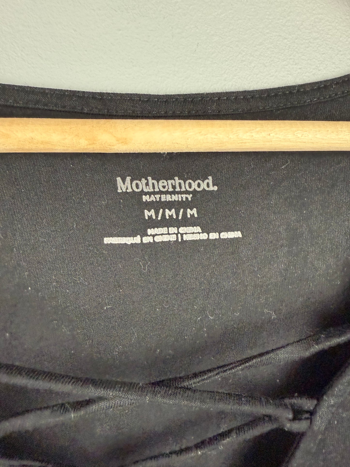 Motherhood Maternity Medium Lace-up Shirt