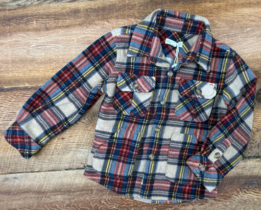 Appaman 4T Fleece Plaid Jacket