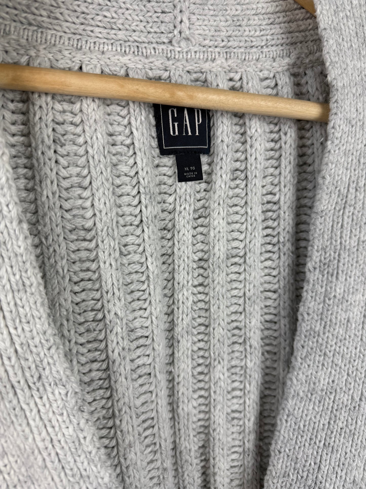 Gap Women’s XL Chunky Knit Cardigan Sweater