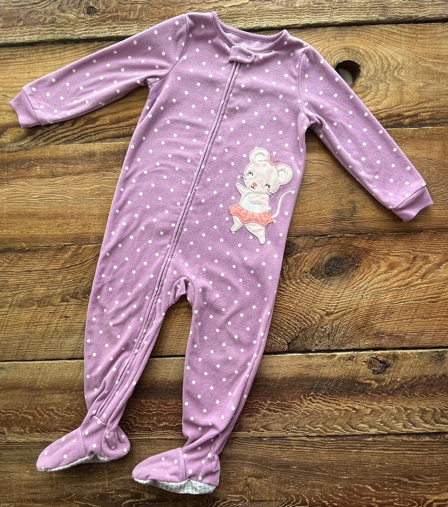 Carter’s 3T Fleece Dancing Mouse Sleeper