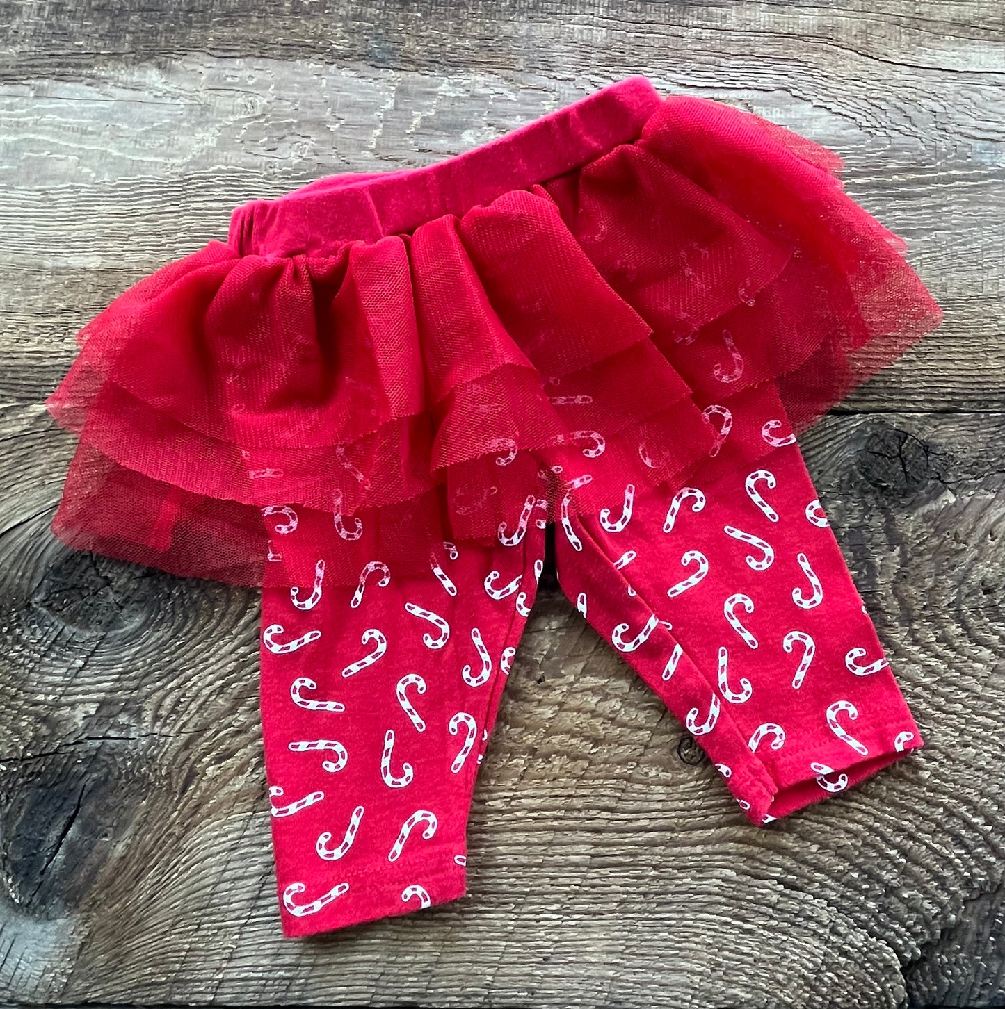 Just One You 3M Candy Cane Tutu Legging