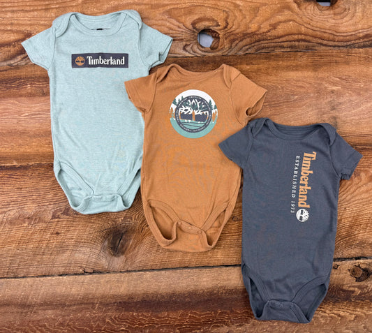 Timberland 6-9M Onesie Set