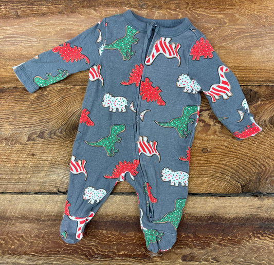 Old Navy 0-3M Dino Sugar Cookie Sleeper