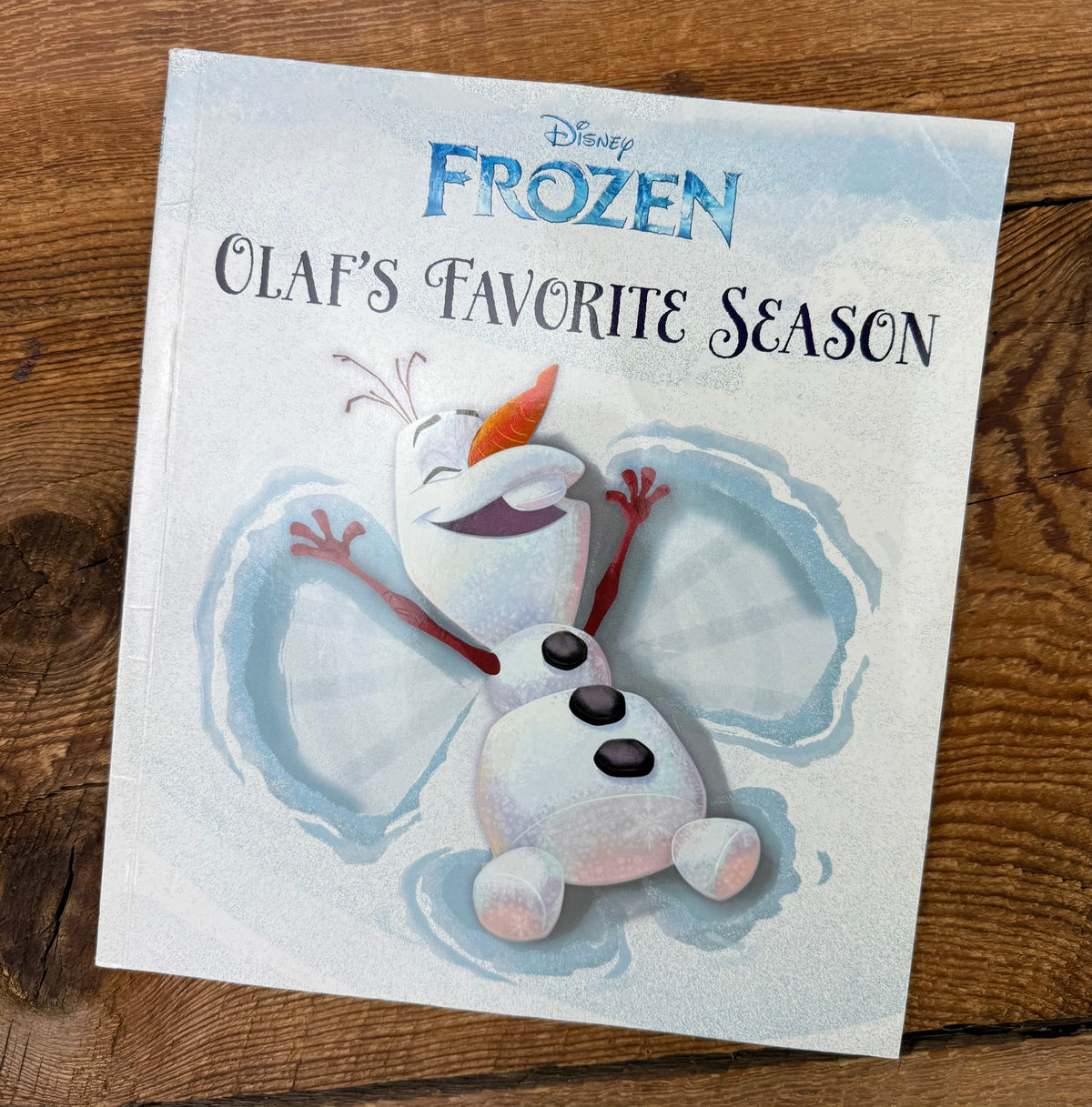 Olaf's Favorite Season, Disney Book