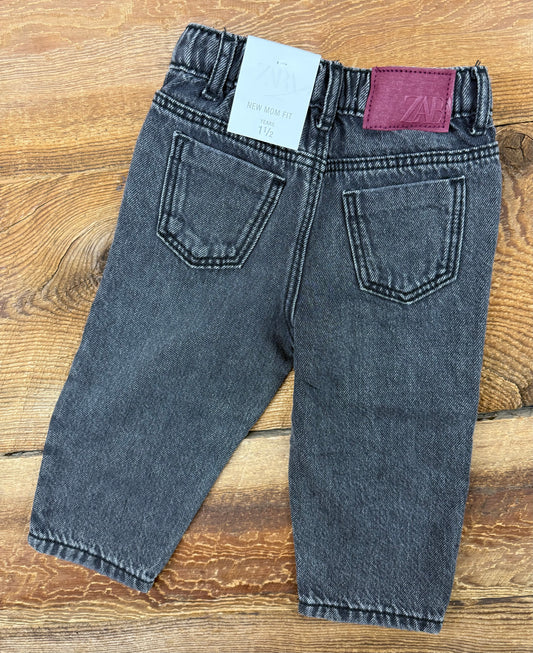Zara 18-24M Mom Fit Jeans