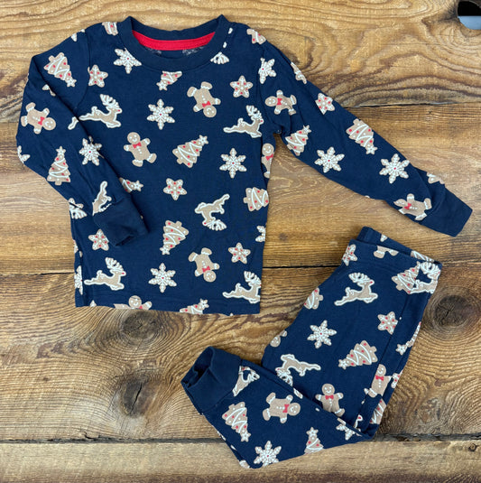 George 4T Christmas Cookie Pajamas