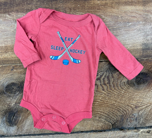 George 0-3M Hockey Onesie