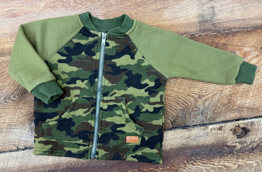7 For all Mankind 12M Camo Sweater