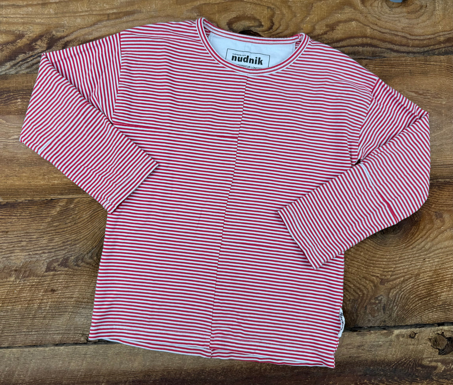 Nudnik 6Y Striped Shirt