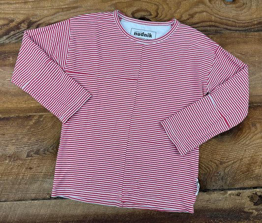 Nudnik 6Y Striped Shirt