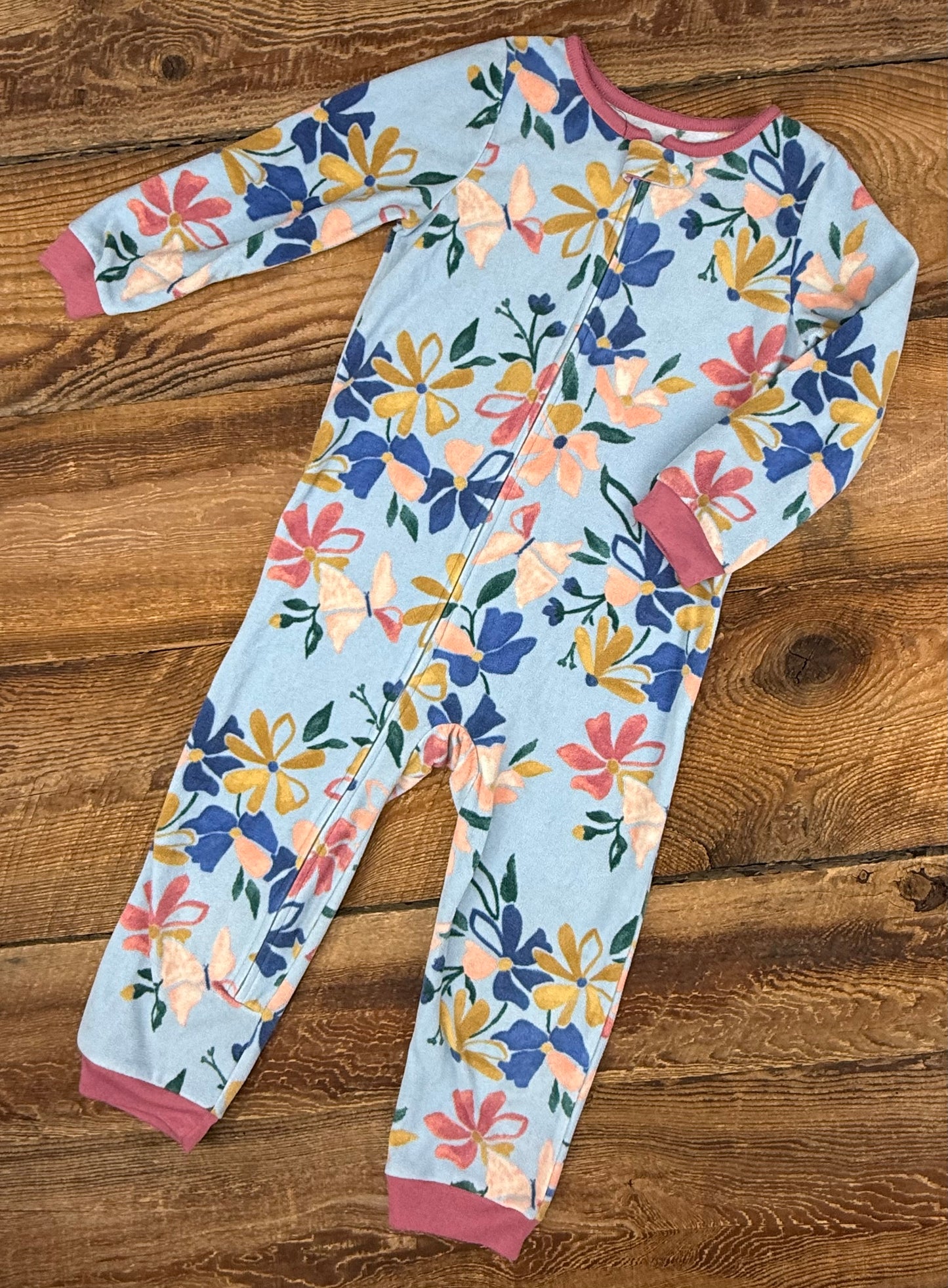 Carter’s 5T Fleece Floral Sleeper