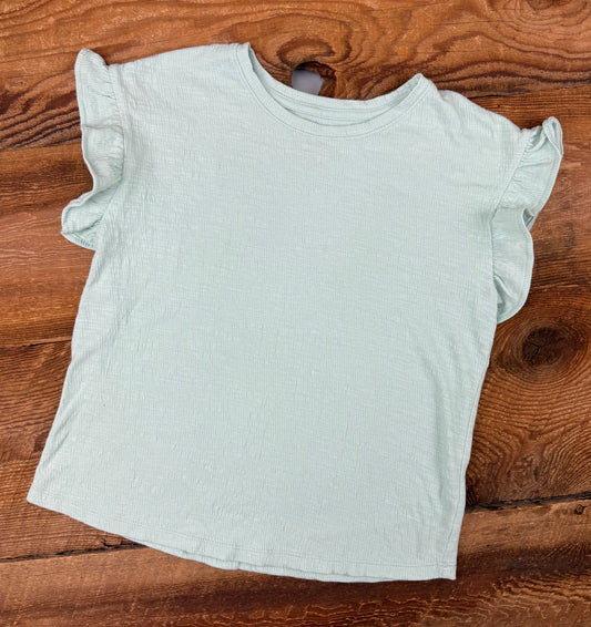 Cat & Jack Large (10-12Y) Ruffle Sleeve Tee