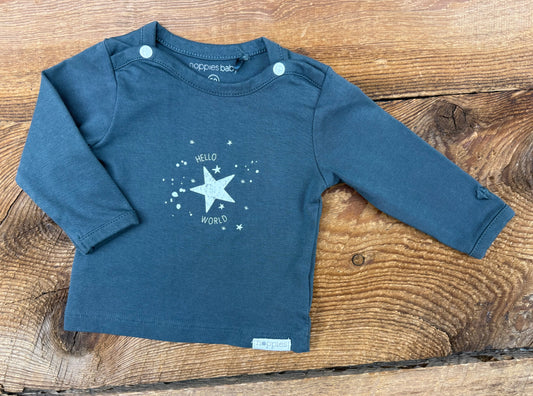 Noppies NB Hello World Shirt