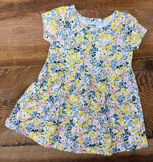 Old Navy 6-12M Floral Dress