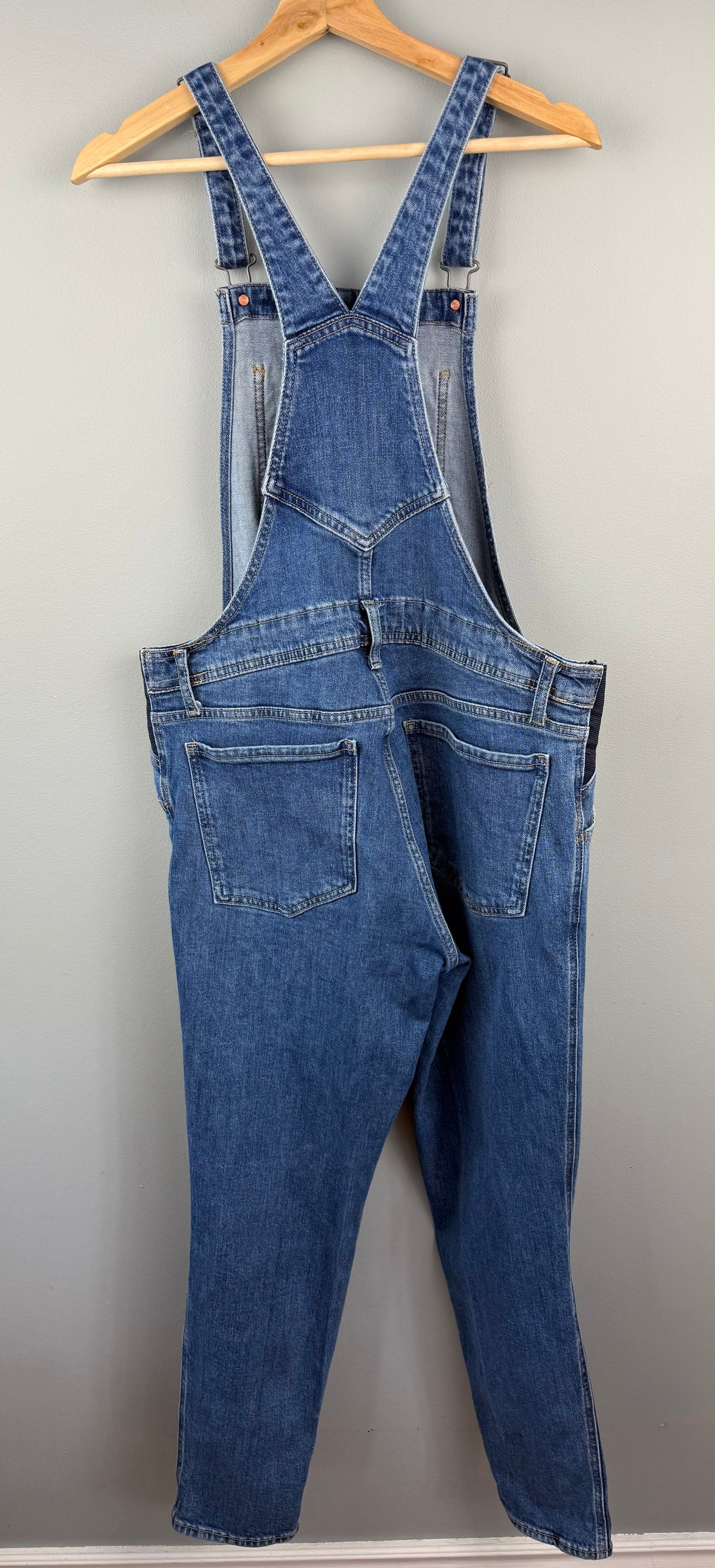 Old Navy Maternity 12 Long Jean Overalls