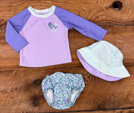 George 12-18M Floral Swimsuit