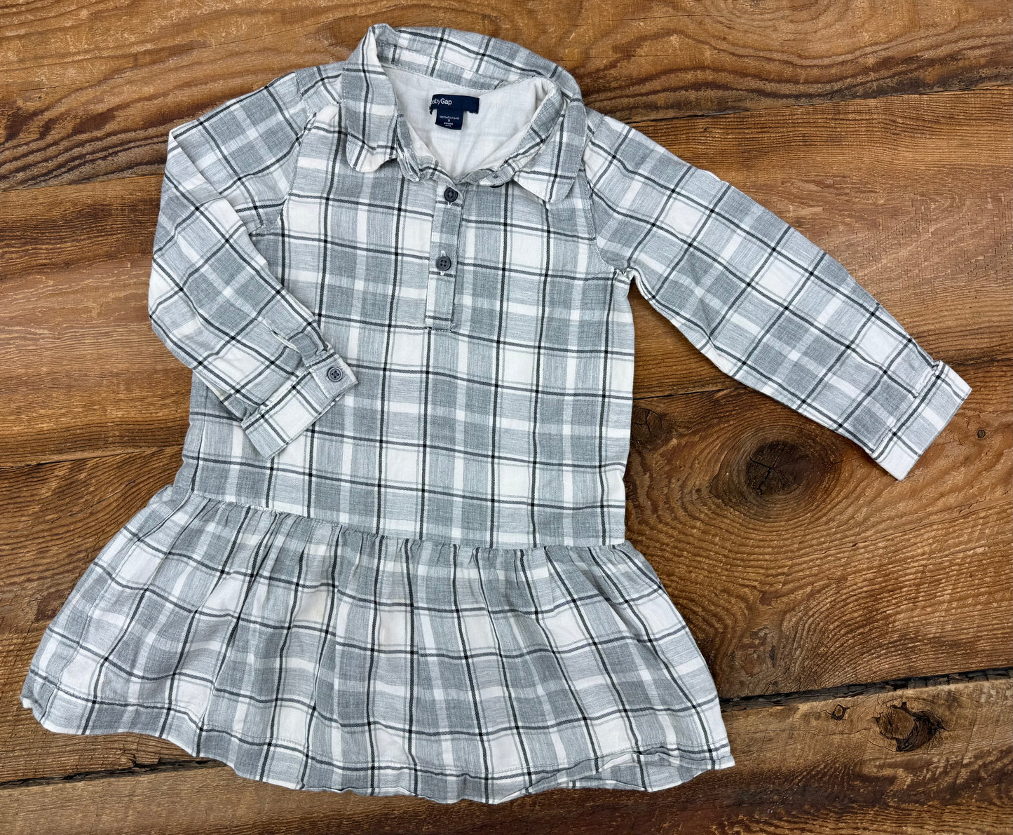 Gap 3T Flannel Dress