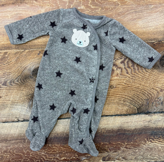Child of Mine NB Fleece Bear Sleeper