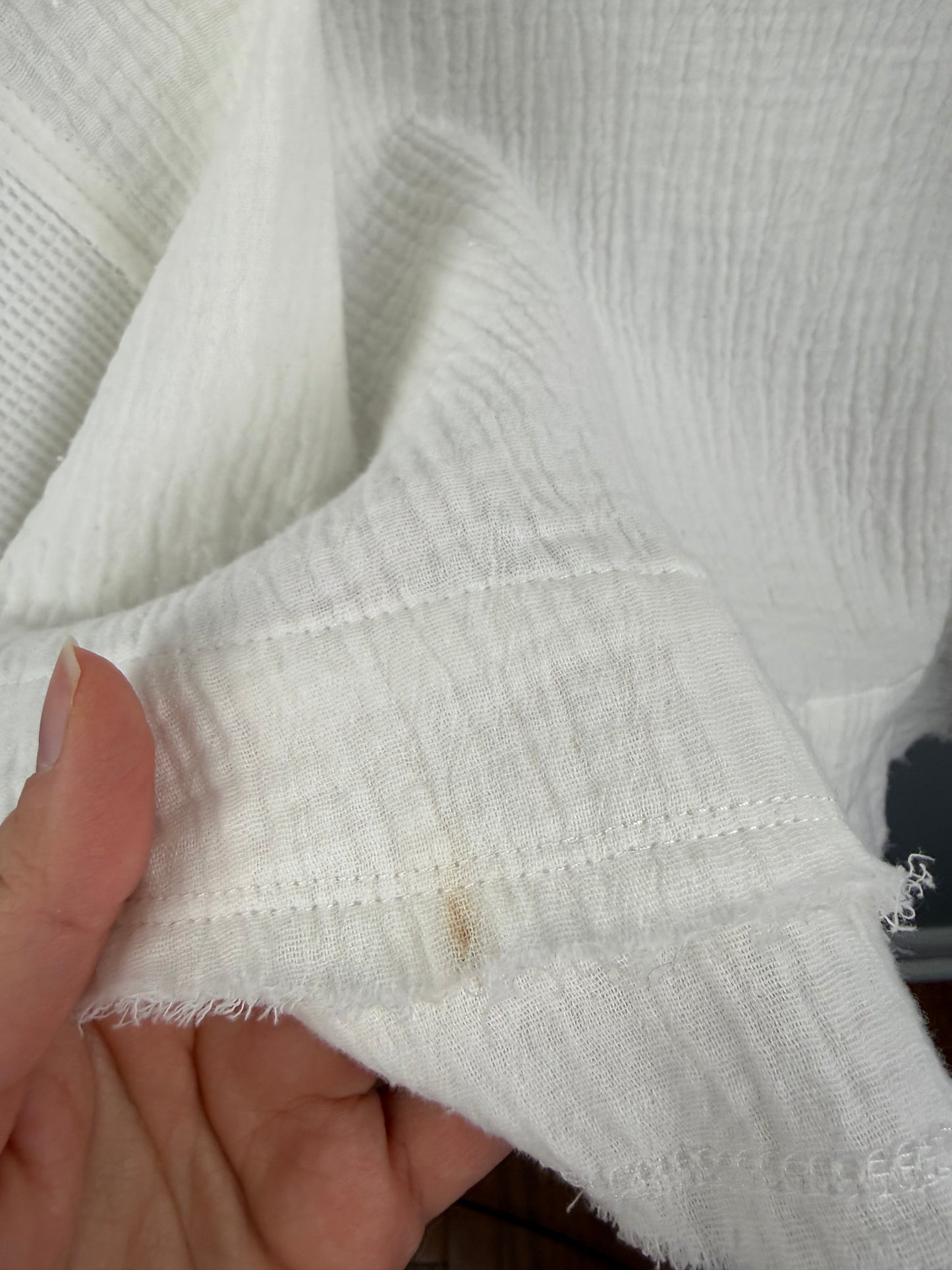 Blue Ivy Women’s M/L Muslin Cover Shirt