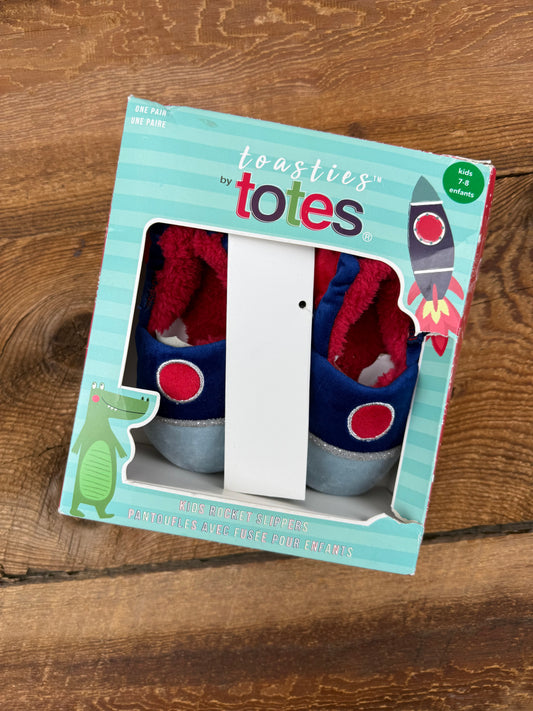 Toasties by Totes 7-8C Rocket Slippers