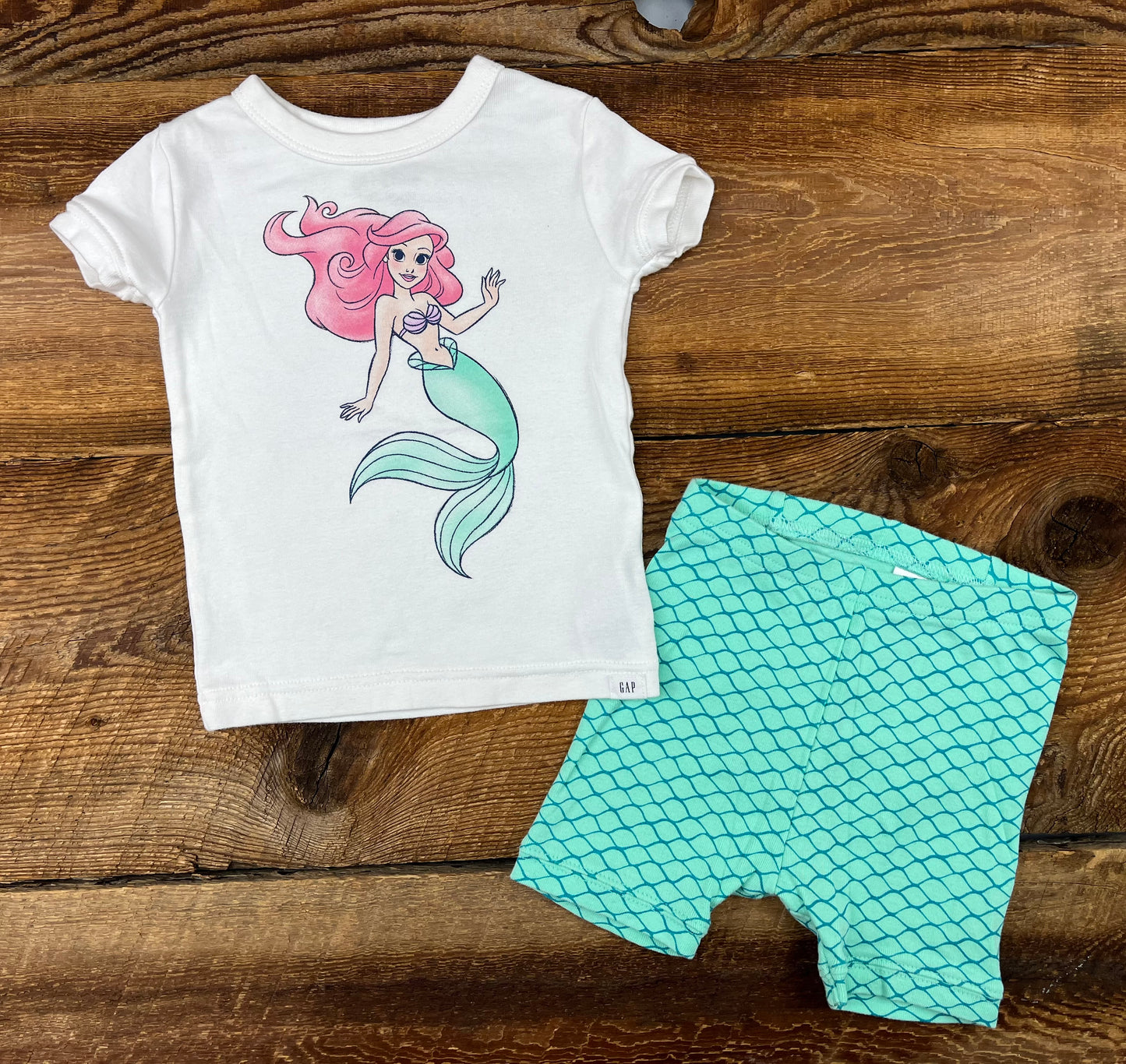 Gap 18-24M Mermaid Pajamas