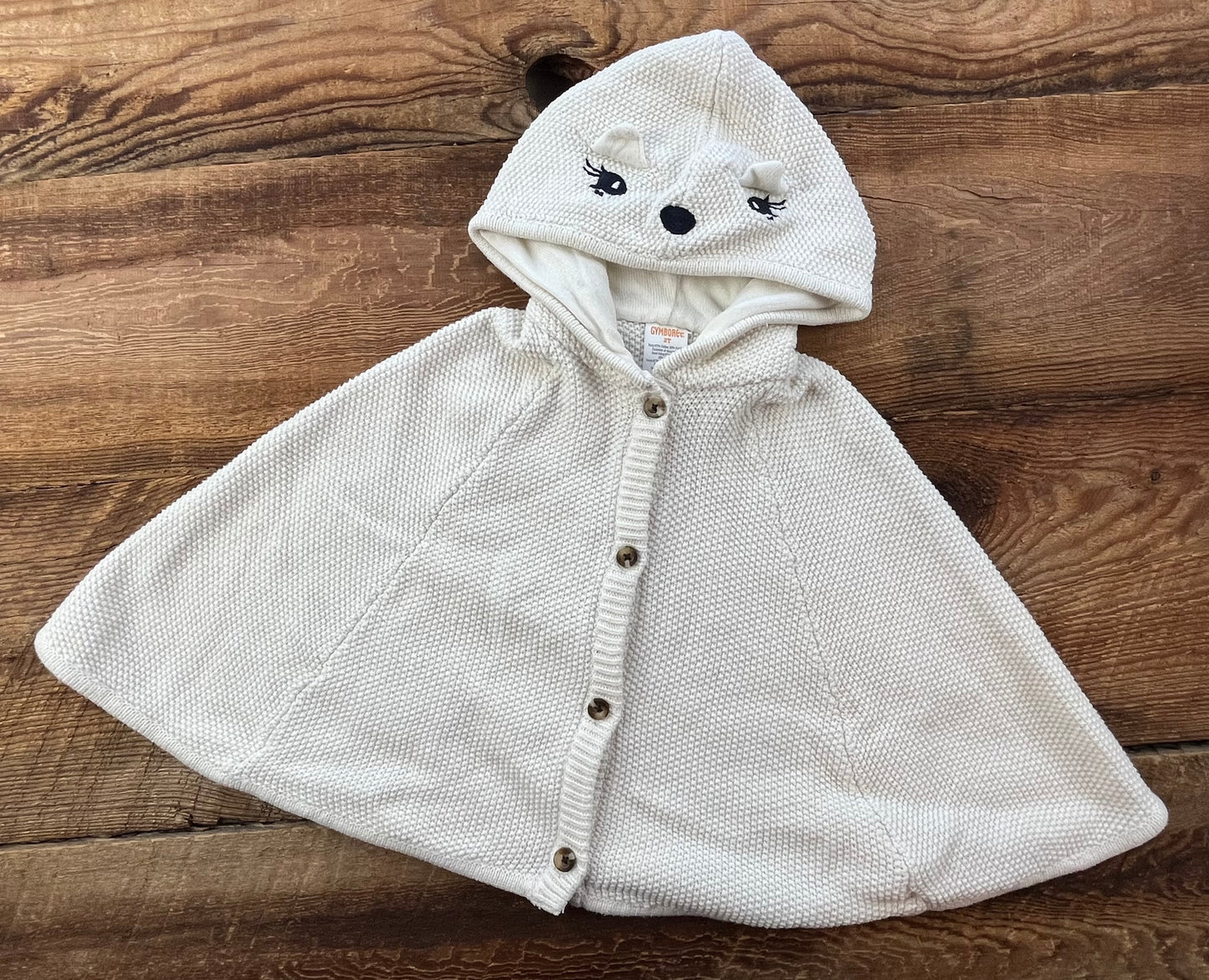 Gymboree 2T Knit Poncho