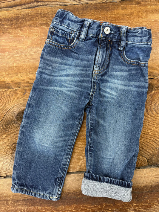 Gap 12-18M Lined Jean