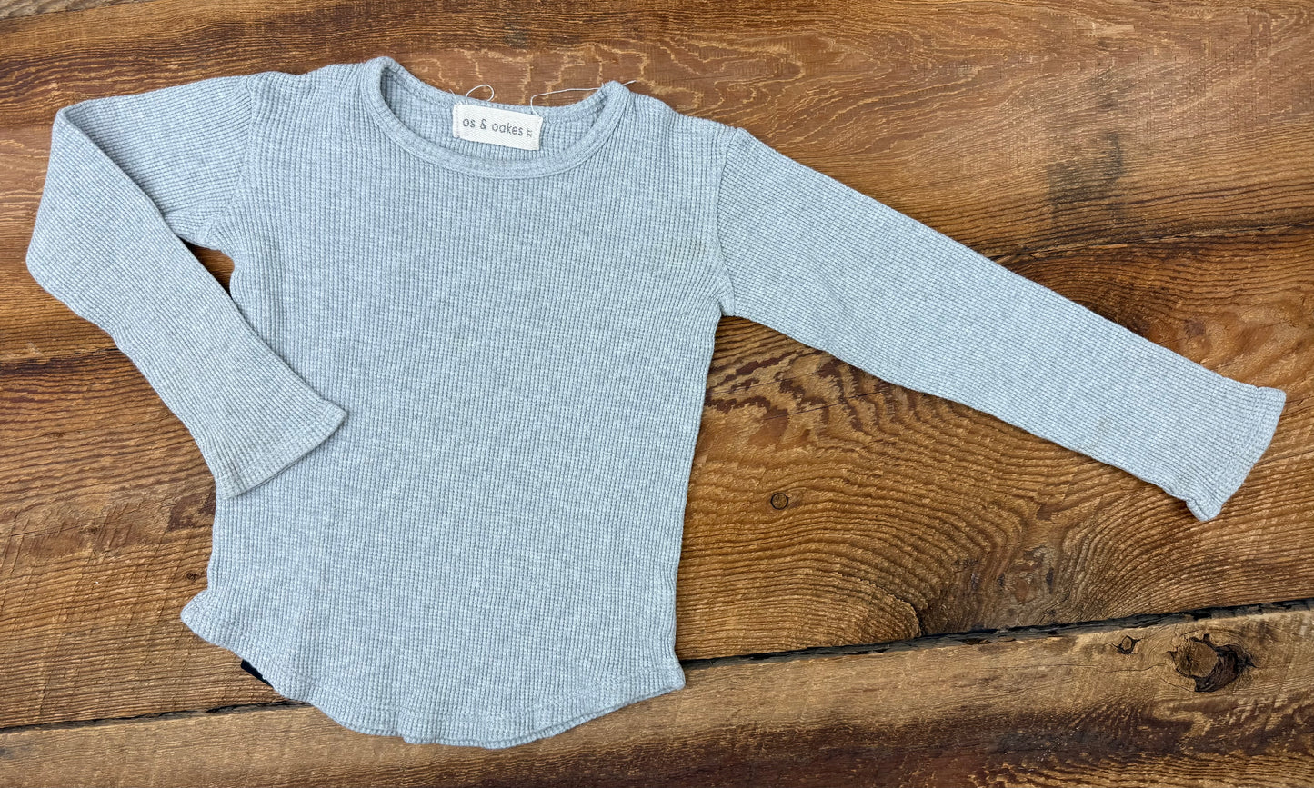 Os & Oakes 2T Waffle Shirt