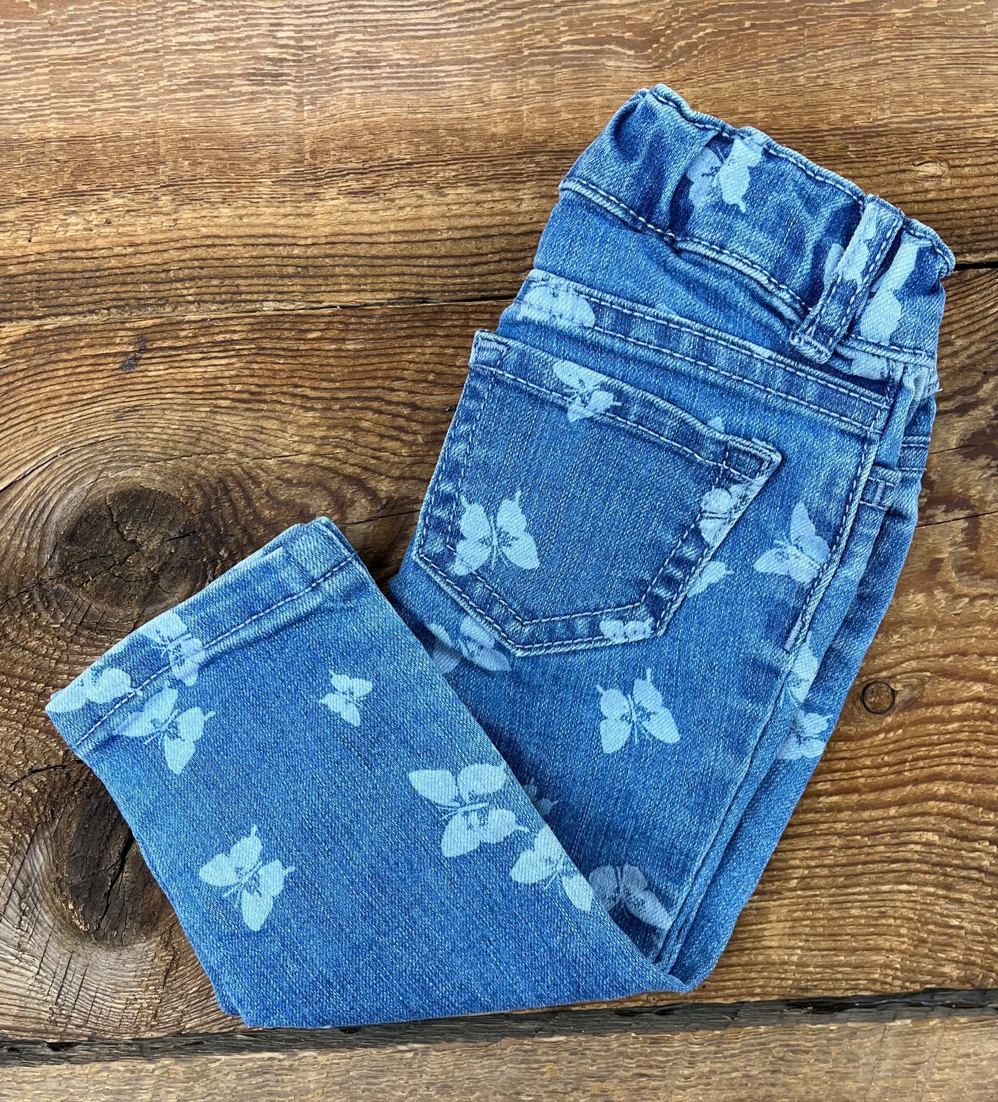 The Children’s Place 12-18M Butterfly Jean