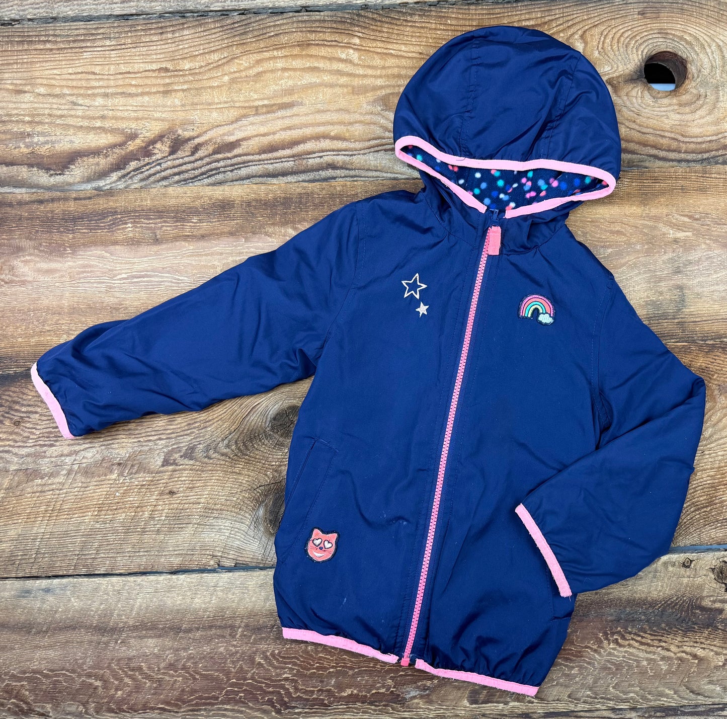 Oshkosh 6Y Reversible Spring Jacket