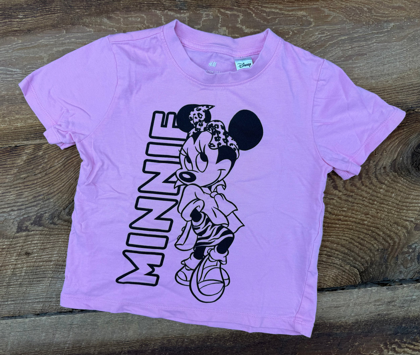 H&M 3/4T Minnie Tee