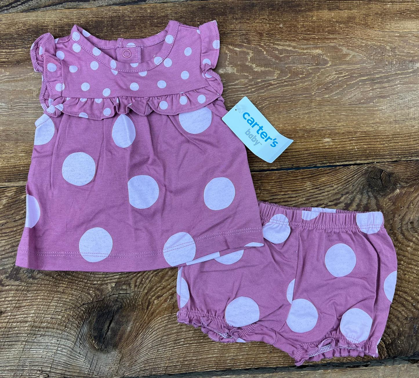 Carter’s 3M Polka Dot Outfit