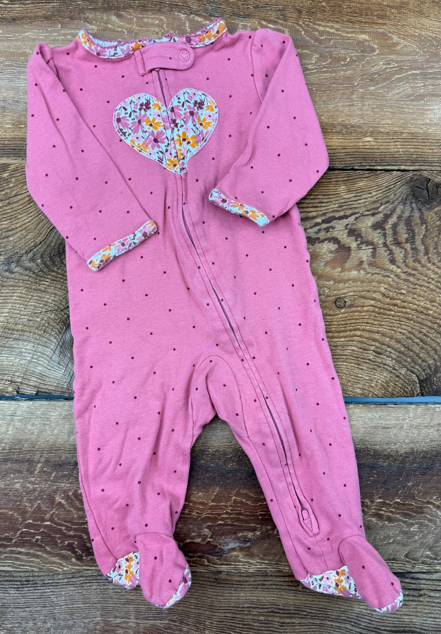 Child of Mine 3-6M Floral Sleeper