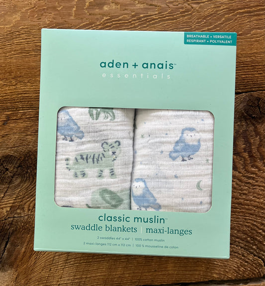 Aden + Anais Muslin Swaddle Blankets