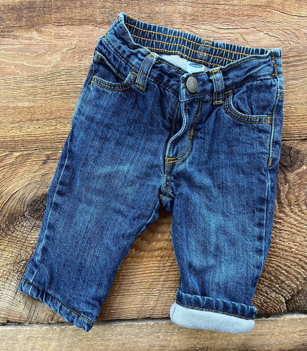 Old Navy 6-12M Lined Jean