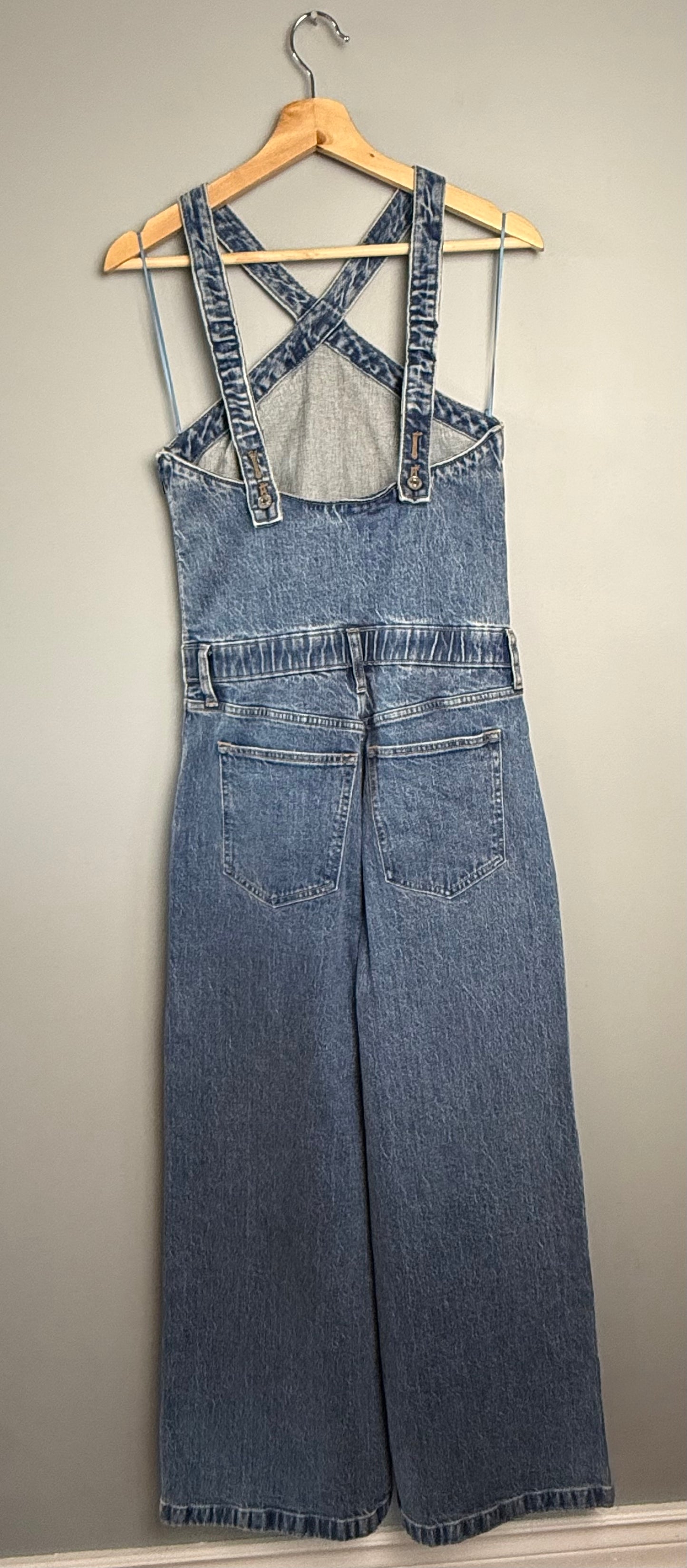 Abercrombie & Fitch Women’s Small Halter Denim Jumper