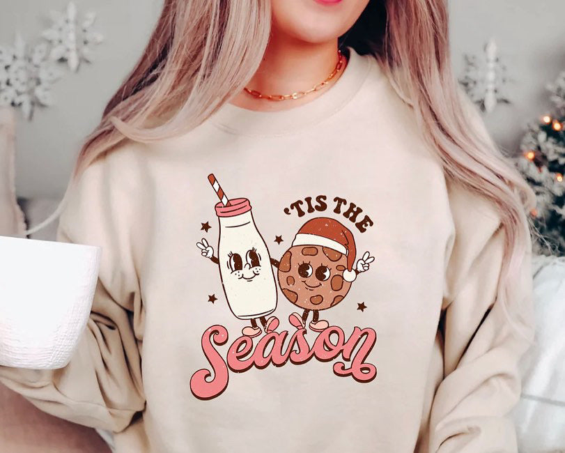 Cotton Wool Feather Co, ‘tis the season Women’s Crewneck