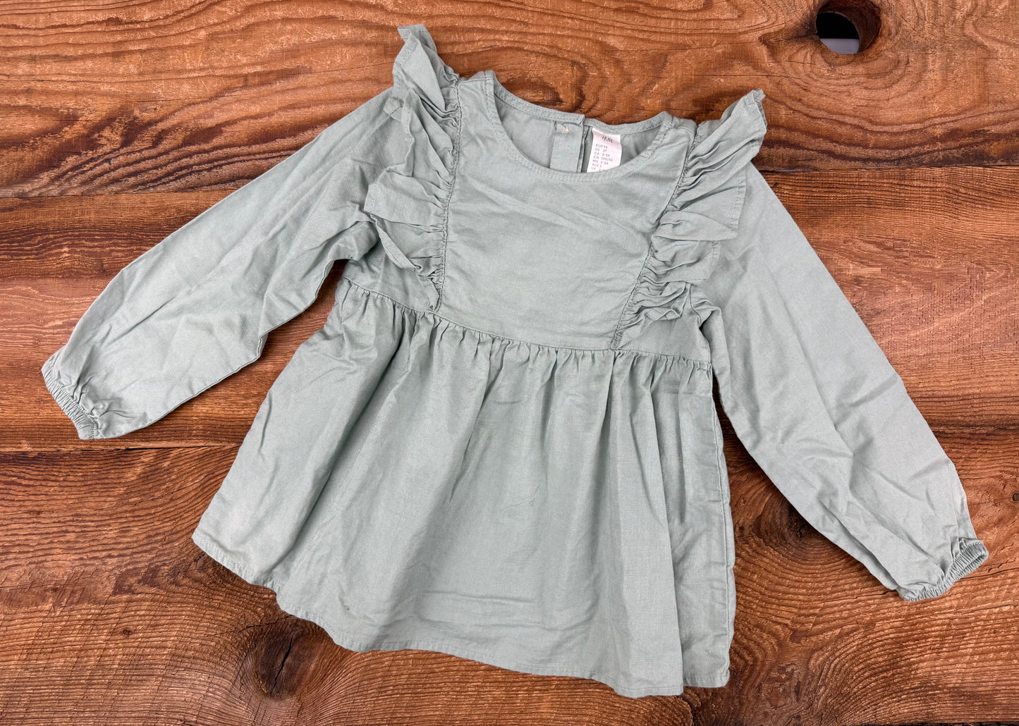 H&M 3T Ruffle Shirt