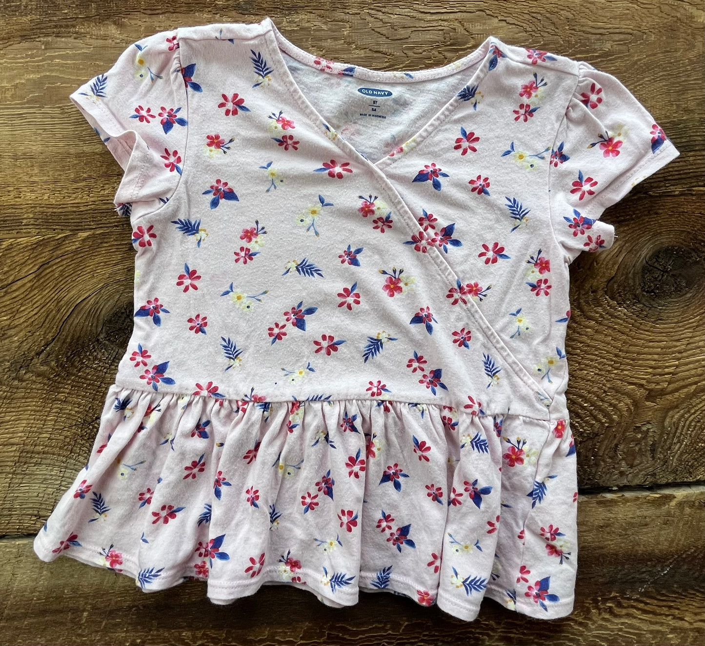 Old Navy 5T Peplum Tee