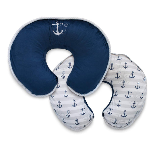 Boppy Luxe Nautical Nursing Pillow- PICKUP ONLY