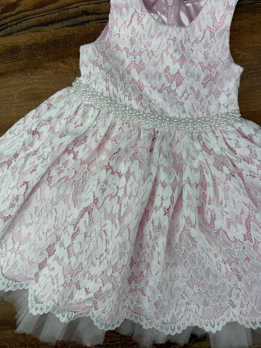 American Princess 2T Formal Lace Dress