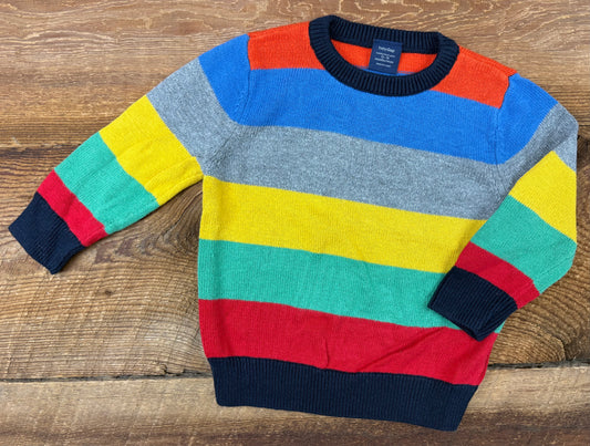 Gap 12-18M Striped Knit Sweater