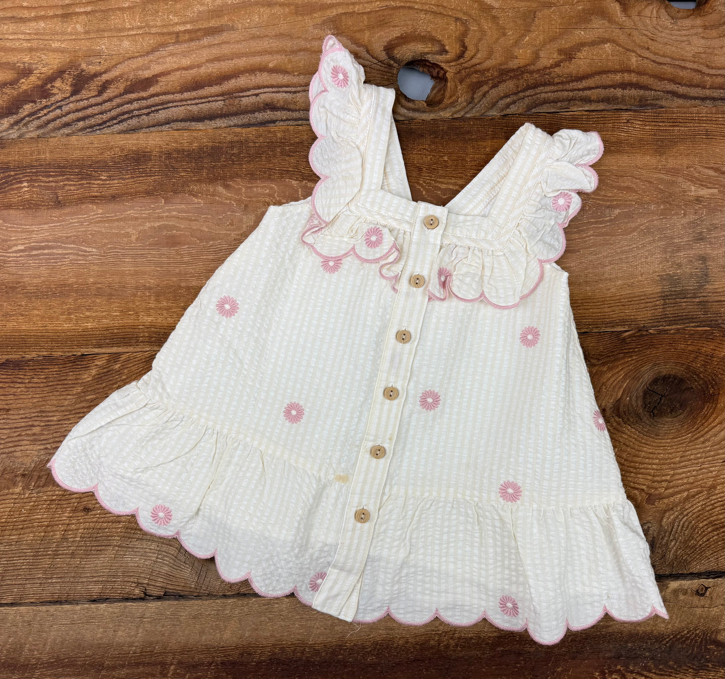 Happily Grey Kids 3T Striped Dress