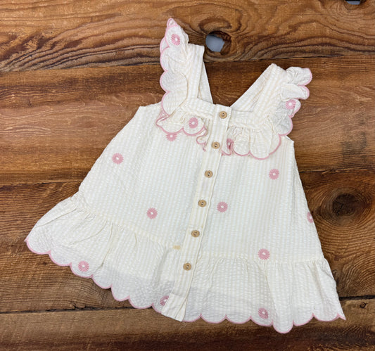 Happily Grey Kids 3T Striped Dress