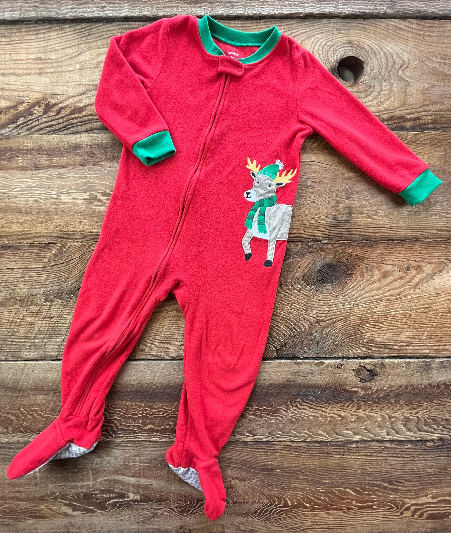 Carter’s 3T Fleece Reindeer Sleeper