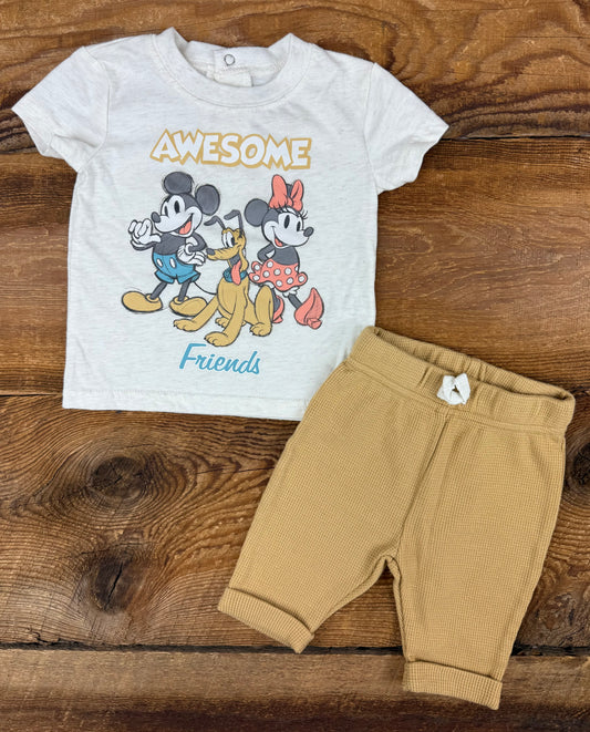 Disney 0-3M Outfit